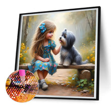Load image into Gallery viewer, Diamond Painting - Full Round - Adorable children (30*30CM)