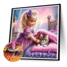 Load image into Gallery viewer, Diamond Painting - Full Round - Adorable children (30*30CM)