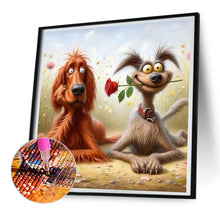 Load image into Gallery viewer, Diamond Painting - Full Round - puppy (30*30CM)