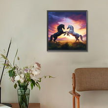 Load image into Gallery viewer, Diamond Painting - Full Round - horse (30*30CM)