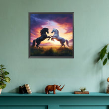 Load image into Gallery viewer, Diamond Painting - Full Round - horse (30*30CM)