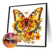 Load image into Gallery viewer, Diamond Painting - Full Round - butterfly dragonfly (30*30CM)