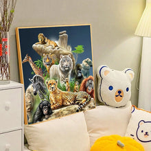 Load image into Gallery viewer, Diamond Painting - Full Round - tropical animals (40*40CM)