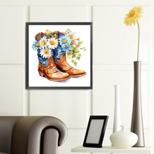 Load image into Gallery viewer, Diamond Painting - Full Round - cowboy boots (40*40CM)