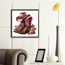 Load image into Gallery viewer, Diamond Painting - Full Round - cowboy boots (40*40CM)