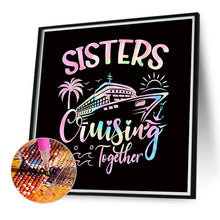 Load image into Gallery viewer, Diamond Painting - Full Round - ship calligraphy and painting (40*40CM)