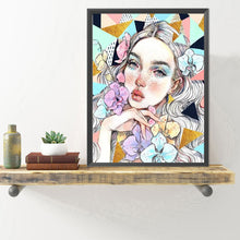 Load image into Gallery viewer, Diamond Painting - Full Round - girl (40*50CM)