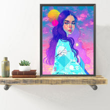 Load image into Gallery viewer, Diamond Painting - Full Round - girl (40*50CM)