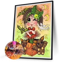 Load image into Gallery viewer, Diamond Painting - Full Round - girl (40*50CM)