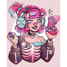 Load image into Gallery viewer, Diamond Painting - Full Round - girl (40*50CM)