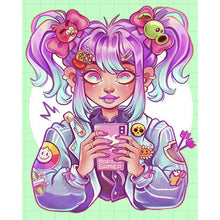 Load image into Gallery viewer, Diamond Painting - Full Round - girl (40*50CM)