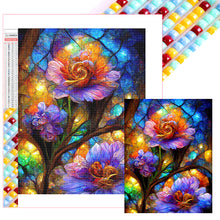 Load image into Gallery viewer, Diamond Painting - Full Square - abstract flower (45*60CM)