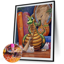 Load image into Gallery viewer, Diamond Painting - Full Square - little dragon man (40*50CM)