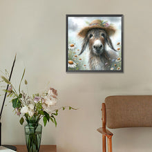 Load image into Gallery viewer, Diamond Painting - Full Round - Daisy Garden Donkey (30*30CM)