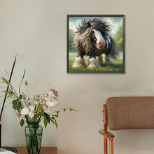 Load image into Gallery viewer, Diamond Painting - Full Round - Donkey in the grass (30*30CM)