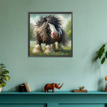 Load image into Gallery viewer, Diamond Painting - Full Round - Donkey in the grass (30*30CM)