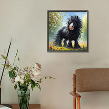 Load image into Gallery viewer, Diamond Painting - Full Round - Donkey in the grass (30*30CM)