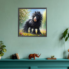 Load image into Gallery viewer, Diamond Painting - Full Round - Donkey in the grass (30*30CM)