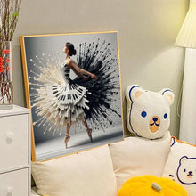Load image into Gallery viewer, Diamond Painting - Full Round - piano girl (40*40CM)