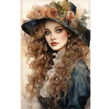Load image into Gallery viewer, Diamond Painting - Full Round - Retro poster ladies (40*60CM)