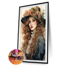 Load image into Gallery viewer, Diamond Painting - Full Round - Retro poster ladies (40*60CM)