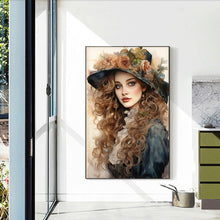 Load image into Gallery viewer, Diamond Painting - Full Round - Retro poster ladies (40*60CM)