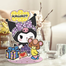 Load image into Gallery viewer, Wooden Cartoon Kurome Diamond Painting Tabletop Ornaments Kit for Home Decor