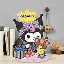 Load image into Gallery viewer, Wooden Cartoon Kurome Diamond Painting Tabletop Ornaments Kit for Home Decor