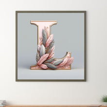 Load image into Gallery viewer, Diamond Painting - Full Round - Letter L (50*50CM)