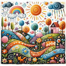 Load image into Gallery viewer, Diamond Painting - Full Round - color house (40*40CM)