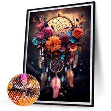 Load image into Gallery viewer, Diamond Painting - Full Round - Flower Dream Catcher (30*40CM)