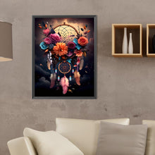 Load image into Gallery viewer, Diamond Painting - Full Round - Flower Dream Catcher (30*40CM)