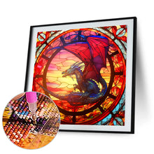 Load image into Gallery viewer, Diamond Painting - Full Round - Dinosaur (30*30CM)