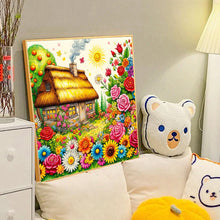 Load image into Gallery viewer, Diamond Painting - Full Round - house flowers (40*40CM)