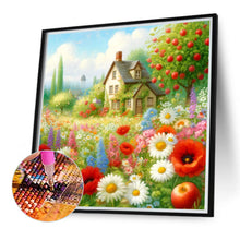 Load image into Gallery viewer, Diamond Painting - Full Round - house flowers (40*40CM)