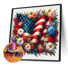 Load image into Gallery viewer, Diamond Painting - Full Round - American Independence Day (40*40CM)
