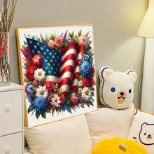 Load image into Gallery viewer, Diamond Painting - Full Round - American Independence Day (40*40CM)
