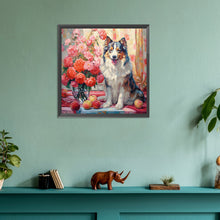 Load image into Gallery viewer, Diamond Painting - Full Round - sheepdog (30*30CM)