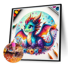 Load image into Gallery viewer, Diamond Painting - Full Round - dragon (30*30CM)