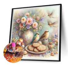 Load image into Gallery viewer, Diamond Painting - Full Round - Birds and flowers (30*30CM)