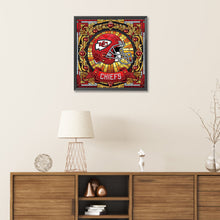 Load image into Gallery viewer, Diamond Painting - Partial Special Shaped - kansas city chiefs (30*30CM)