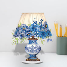Load image into Gallery viewer, Acrylic Special Shape Flower Lamp Desktop Diamond Art Kits for Home Office Decor