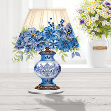 Load image into Gallery viewer, Acrylic Special Shape Flower Lamp Desktop Diamond Art Kits for Home Office Decor