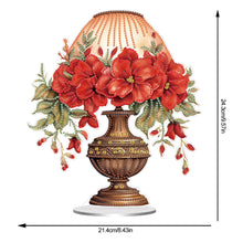 Load image into Gallery viewer, Acrylic Special Shape Flower Lamp Desktop Diamond Art Kits for Home Office Decor