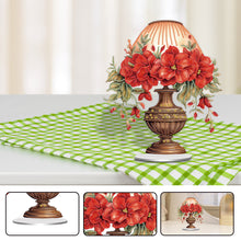 Load image into Gallery viewer, Acrylic Special Shape Flower Lamp Desktop Diamond Art Kits for Home Office Decor