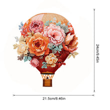 Load image into Gallery viewer, Acrylic Special Shape Flower Balloon Diamond Art Pendant for Garden Window Decor