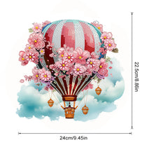 Load image into Gallery viewer, Acrylic Special Shape Flower Balloon Diamond Art Pendant for Garden Window Decor