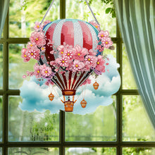 Load image into Gallery viewer, Acrylic Special Shape Flower Balloon Diamond Art Pendant for Garden Window Decor