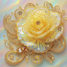 Load image into Gallery viewer, Diamond Painting - Full Round - crystal yellow rose (30*30CM)