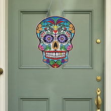 Load image into Gallery viewer, Acrylic Skull 5D DIY Rhinestone Diamond Painting Dots Pendant for Wall Decor